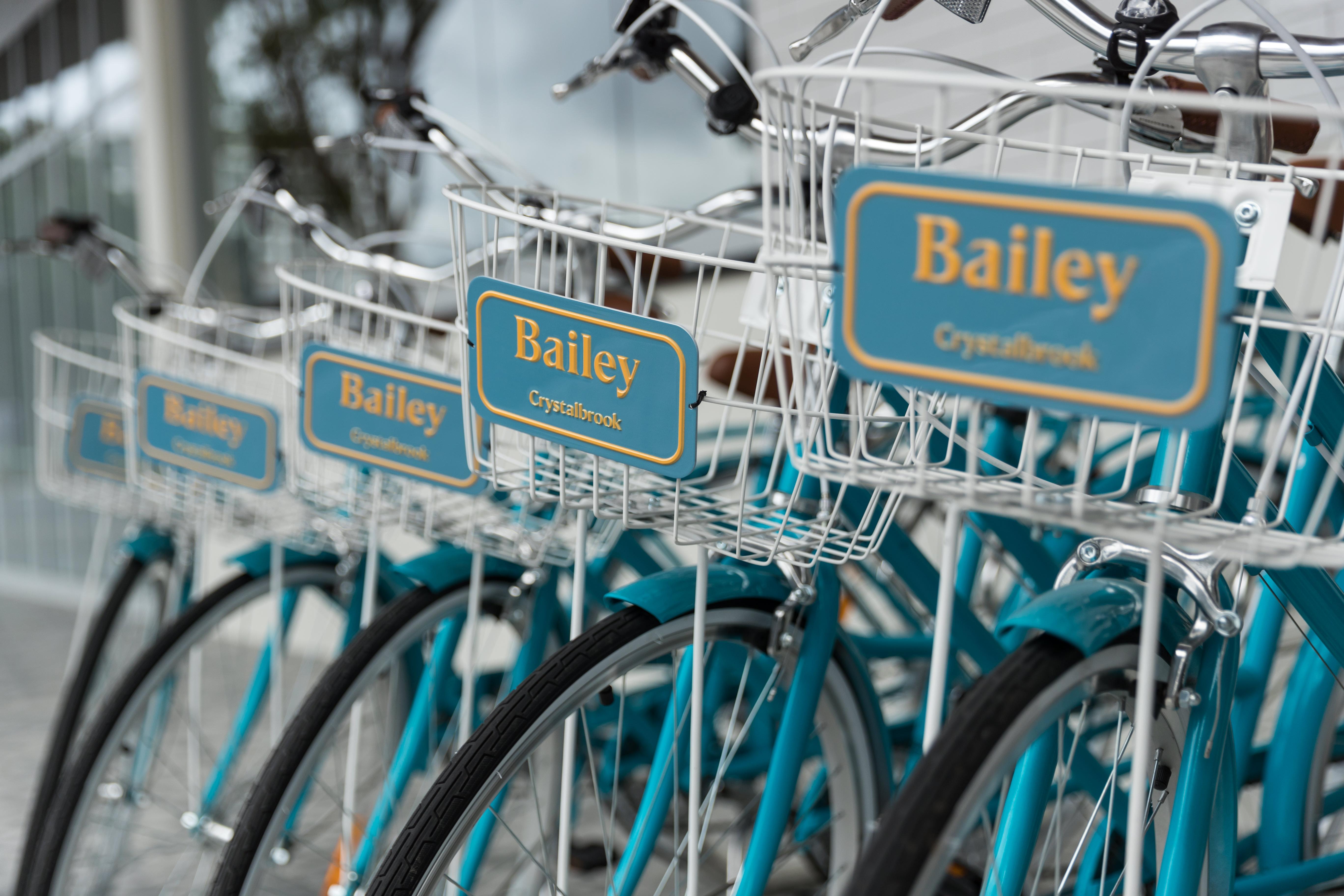 Crystalbrook Bailey Hotel Cairns Exterior foto Bicycles at the station