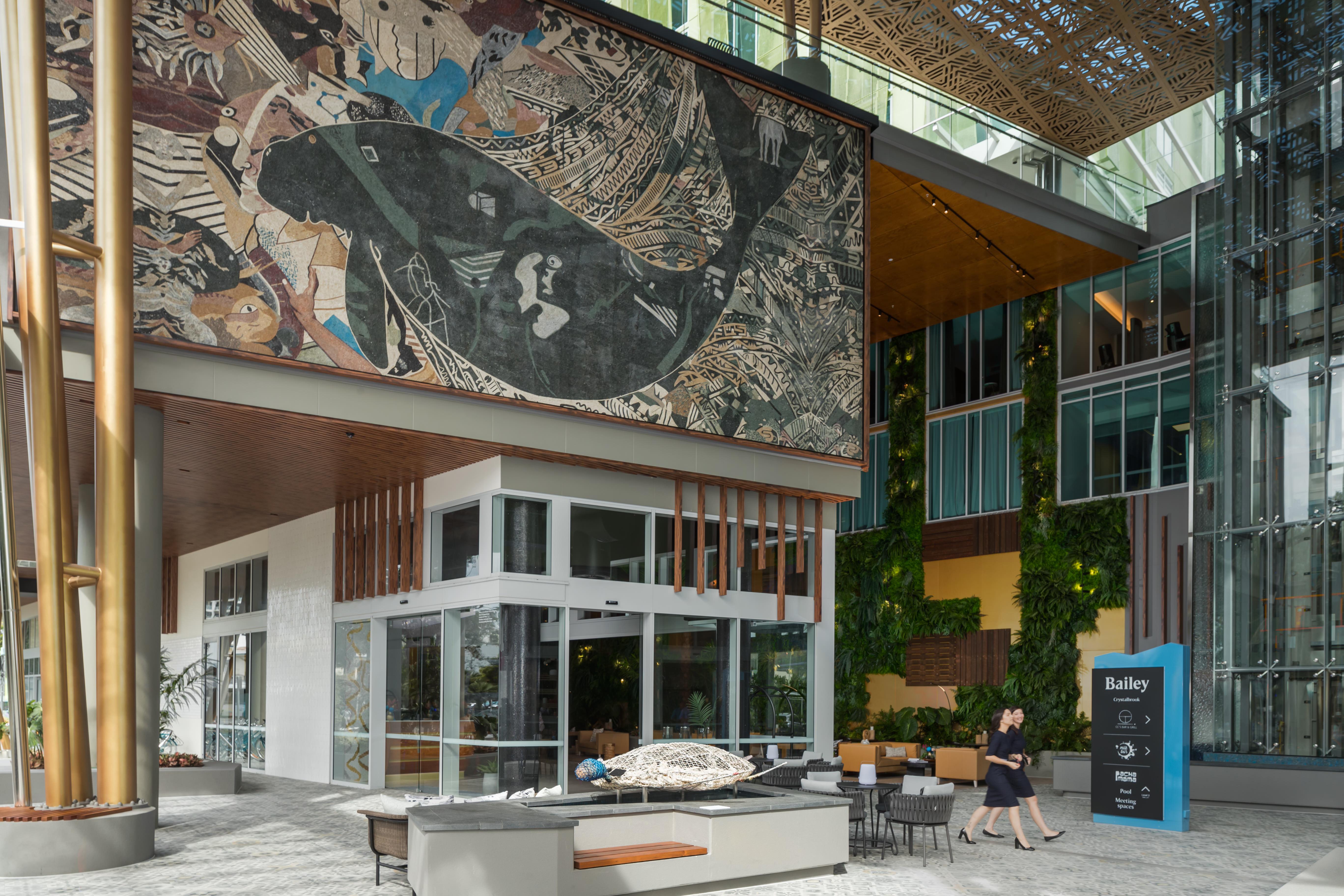 Crystalbrook Bailey Hotel Cairns Exterior foto The interior of the new building